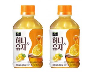 [미닛메이드]허니유자 280ml(6입)