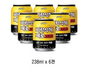 비락식혜 제로 캔 (6캔)