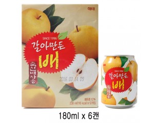 [해태]갈아만든배 캔(곽)