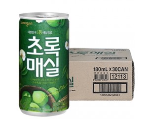 [웅진]초록매실 캔 (박스)