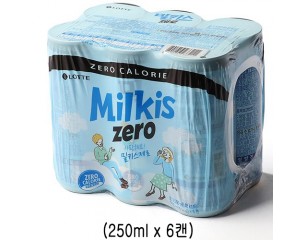[롯데]밀키스캔 제로(6입)