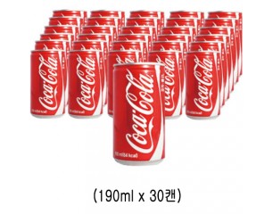 코카콜라캔 190ml 박스(업소용)