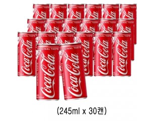 코카콜라캔 245ml (박스)