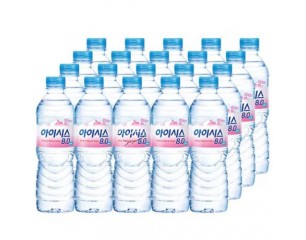 [롯데]아이시스8.0(분홍)500ml 박스(중)