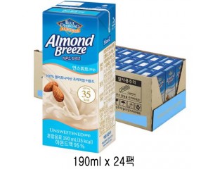 [매일]아몬드브리즈 언스위트 190ml (박스)