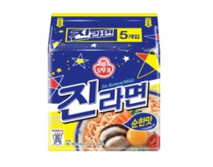 [봉지라면]진라면 순한맛(5봉지)