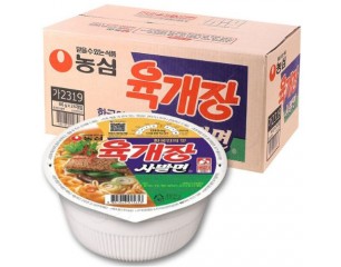 [농심]육개장사발면 BOX