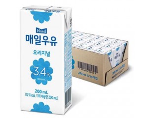 [매일]멸균우유 오리지널 190ml (박스)