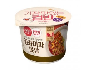 [CJ]햇반컵반 중화마파두부덮밥