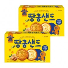 [크라운]국희 고소한땅콩샌드 2개 (1+1)