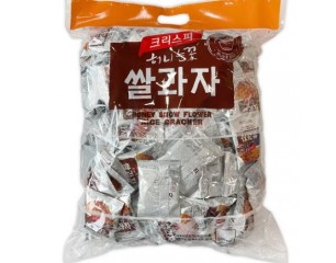 크리스피 허니눈꽃 쌀과자