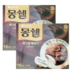 [롯데]몽쉘 카카오케이크 (1+1)