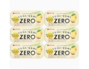 [롯데]제로 캔디 레몬민트 X 6개