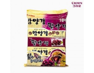 [크라운]밤양갱+팥양갱 (10입)