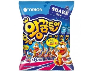 [오리온]왕꿈틀이 젤리 (6팩)