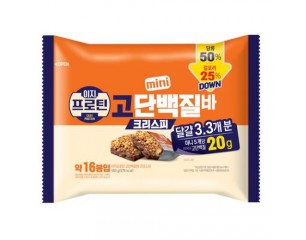 [롯데]이지프로틴 고단백질바 크리스피