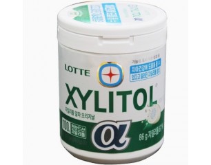 [롯데]자일리톨 알파 오리지날 매스틱 (통)