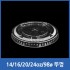 투명컵14온스 뚜껑(평리드십자형)