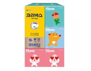 크리넥스 카카오 디럭스미니 (정사각/6입)