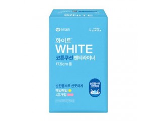 화이트 데일리라이너 롱 (40P)