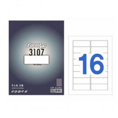 [폼텍] 주소용 라벨 LS-3107 (16칸,100매)