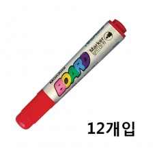 [모나미]보드마카(빨강) 1타스(12입)