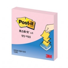 포스트-잇 팝업리필용 KR330 (러블리 핑크)
