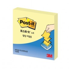 포스트-잇 팝업리필용 KR330 (노랑)