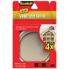 4배강력 VHB 양면테이프 #5515(50mm*1.5M)