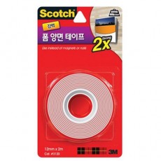 2배강력 폼 양면테이프 #3120(12mm*2M)