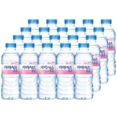 [롯데]아이시스8.0(분홍) 300ml 박스(소)