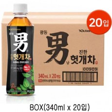 [광동]힘찬하루 헛개차 340ml (박스)