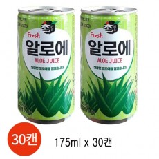 참맑은 알로에 캔(박스)