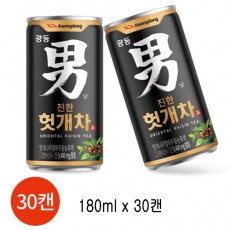 [광동]헛개차 캔 (박스)