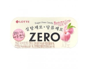 [롯데]제로 캔디 피치민트