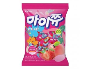 [크라운]마이쮸 딸기+복숭아(대)