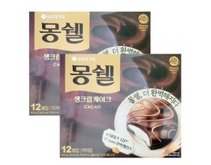 [롯데]몽쉘 카카오케이크 (1+1)