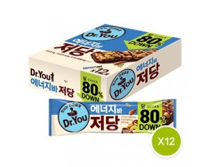 [오리온]닥터유 에너지바 저당 12P(곽)