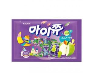 [크라운]마이쮸 포도+사과(대용량)