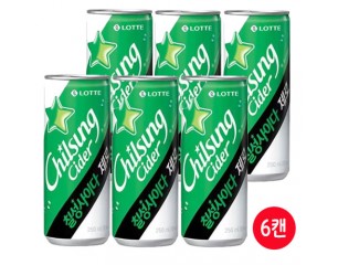 칠성사이다 제로 캔(6입)