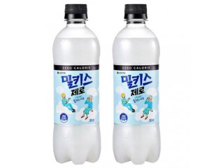 밀키스 제로 500ml 2개