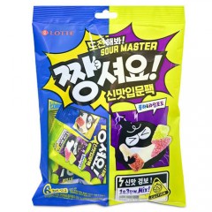 [롯데]짱셔요 신맛입문팩(콜라 & 라임포도)