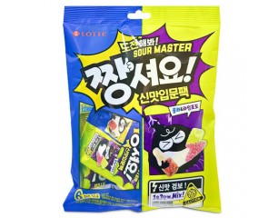 [롯데]짱셔요 신맛입문팩(콜라 & 라임포도)