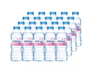 [롯데]아이시스8.0(분홍) 300ml 박스(소)