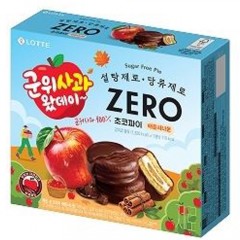 [롯데]제로 초코파이 군위사과 애플시나몬