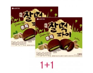 [롯데]명가찰떡파이 두바이st 피스타치오 2개(1+1)